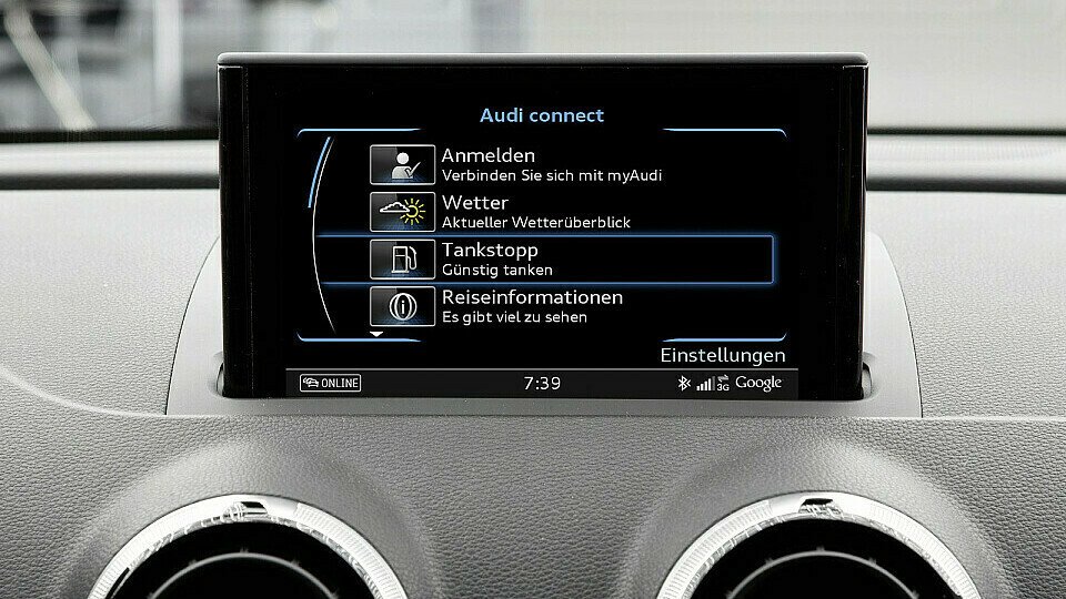 Ab Mai wird der Online-Service Tankstopp für alle Modelle mit Audi connect angeboten, Foto: Audi