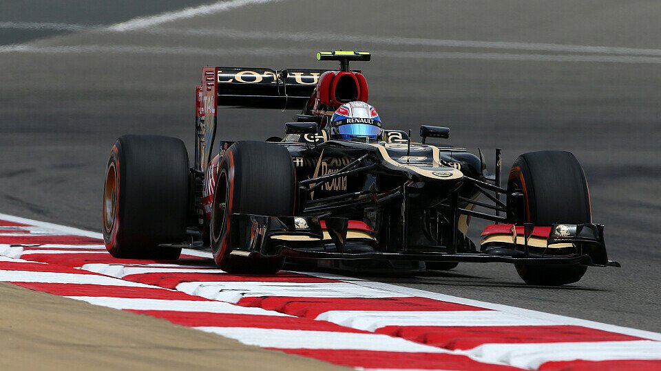 Grosjean fuhr mit dem neuen Chassis auf das Podest, Foto: Sutton