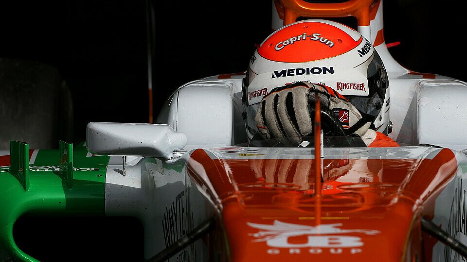 Adrian Sutil: Wie schlägt sich der Formel-1-Rückkehrer in Spanien?, Foto: Sutton