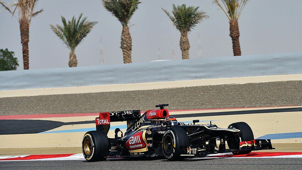 Räikkönen kämpft mit dem Lotus, Foto: Sutton