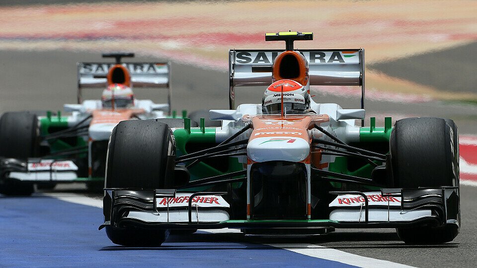 Force India präsentierte sich sowohl bei heißen als auch kühlen Bedingungen konkurrenzfähig, Foto: Sutton