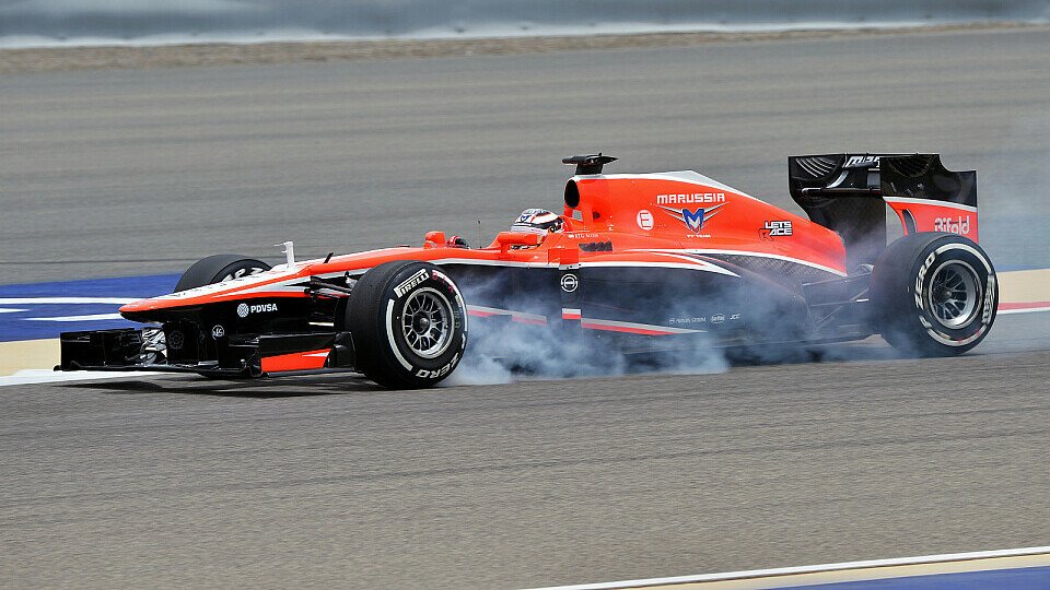 Ausgebremst: Bei Jules Bianchi ging in Bahrain nicht viel, Foto: Sutton