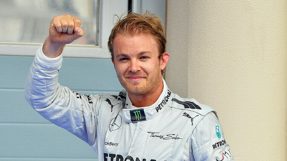 Nico Rosberg hatte allen Grund zur Freude, Foto: Sutton