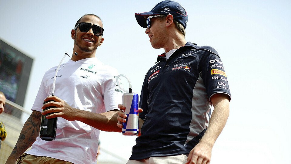 Lewis Hamilton sieht keinen Weg an Sebastian Vettel vorbei, Foto: Sutton