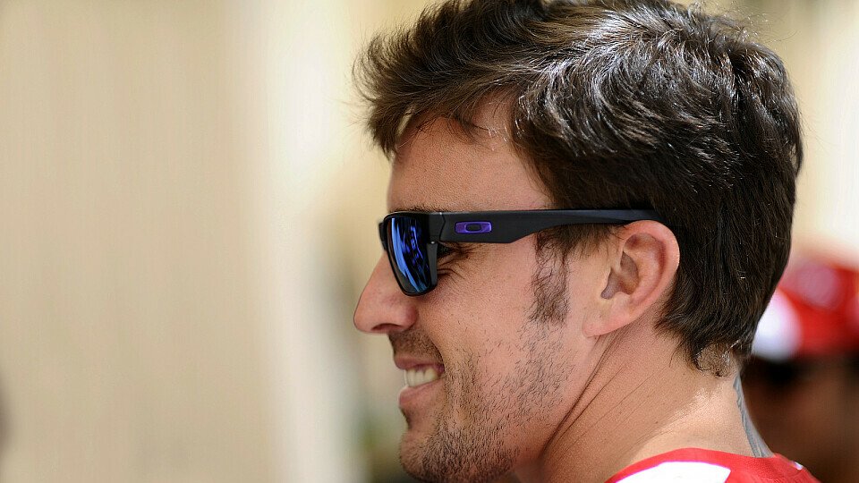 Alonso hat gut lachen, Foto: Sutton
