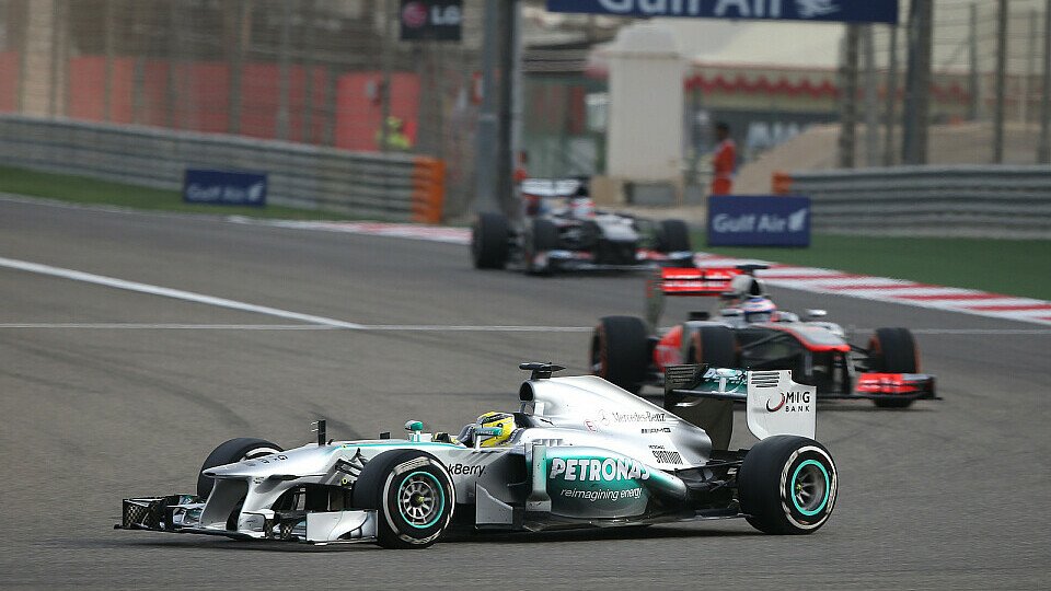 Nico Rosberg kam in Bahrain trotz der Pole nicht über P9 hinaus, Foto: Sutton