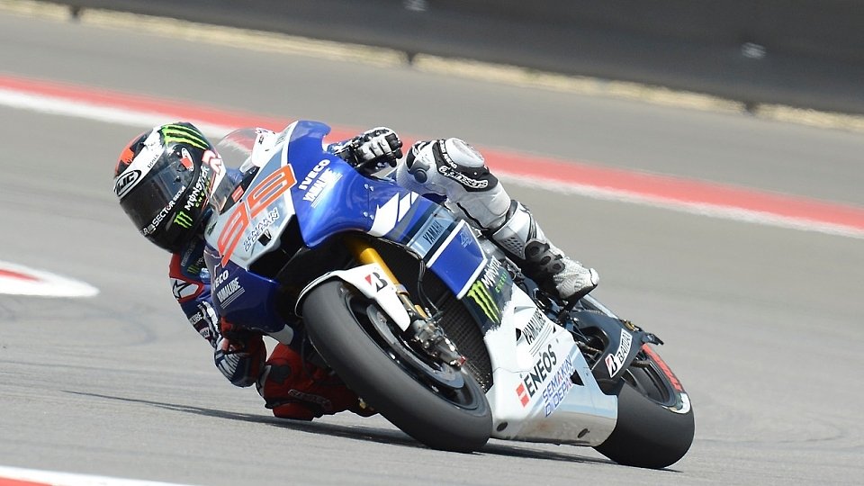 Jorge Lorenzo sicherte sich die erste Bestzeit des Wochenendes, Foto: Yamaha