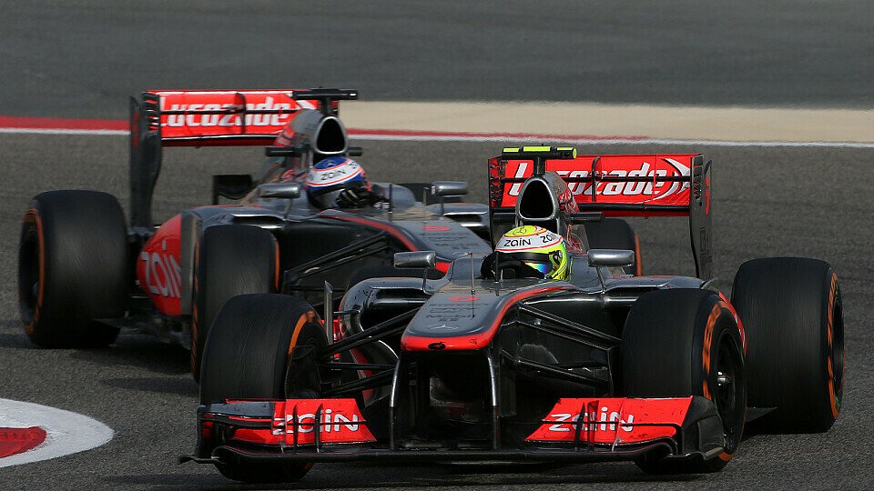Bei McLaren flogen in China die Fetzen, Foto: Sutton