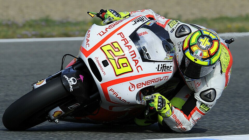 Andrea Iannone weiß noch nicht, ob sein Arm den Anforderungen der Ducati gewachsen ist, Foto: Milagro