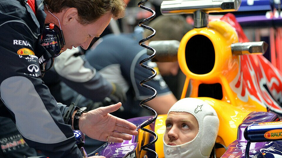 Horner und Vettel - ein Dreamteam, Foto: Sutton