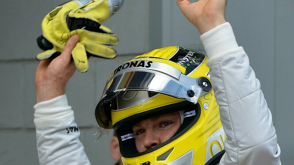 Nico Rosberg startet zum dritten Mal von der Pole Position, Foto: Sutton