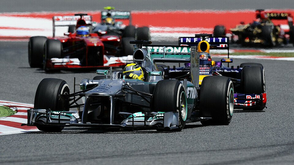 Nico Rosberg in Spanien: Von eins auf sechs, Foto: Sutton