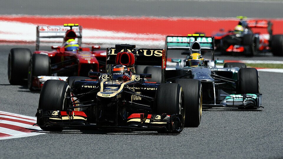 2013 war Lotus noch ein ständiger Gegner für Ferrari und Mercedes, Foto: Sutton