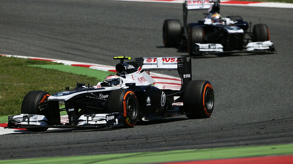 Bottas und Maldonado warten noch auf Punkte, Foto: Sutton