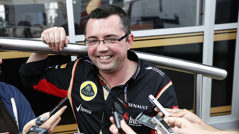 Eric Boullier hofft auf eine weitere gute Leistung seiner Lotus-Jungs in Abu Dhabi, Foto: Lotus F1 Team