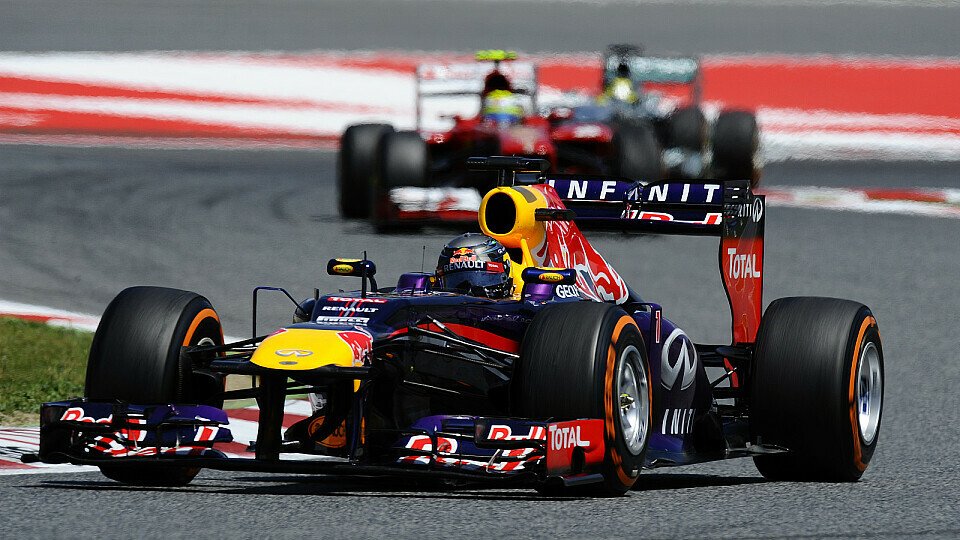 Vettel verpasste in Barcelona das Podium, Foto: Sutton