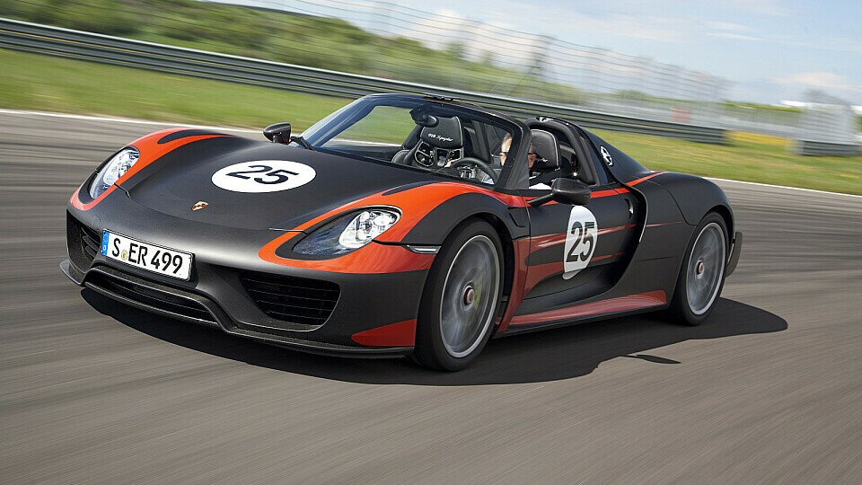 Der Spyder überzeugt mit Performance und Effizienz, Foto: Porsche