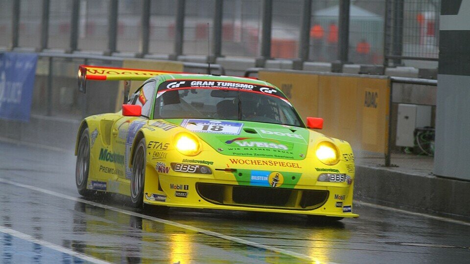 Für Porsche lief es nach der Regenunterbrechung nicht mehr rund, Foto: Patrick Funk