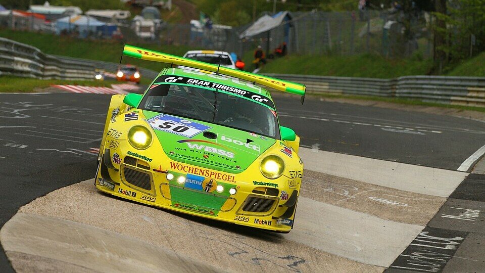Richard Lietz erreichte im Manthey-Porsche den elften Rang, Foto: Patrick Funk