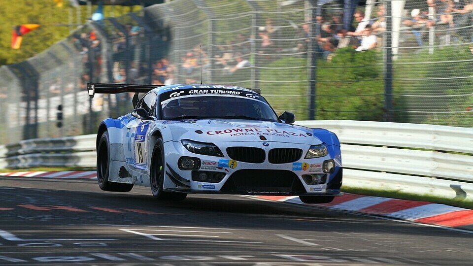 Der BMW Z4 GT3 ist ein regelmäßiger Gast auf dem Nürburgring, Foto: Patrick Funk