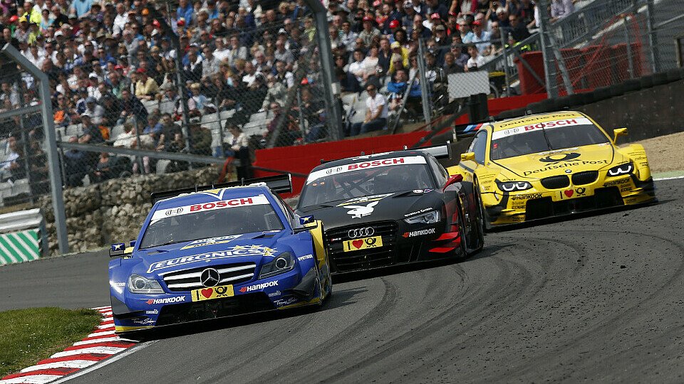 Die DTM fuhr von 2006 bis 2013 acht Rennen in Brands Hatch, Foto: Mercedes-Benz