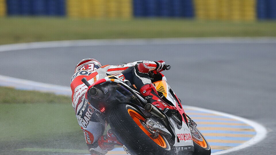 Marc Marquez kam mit den schwierigen Bedingungen am besten klar, Foto: Repsol Honda