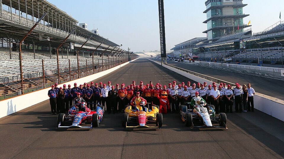 Die Top-3 des Qualifyings hoffen auf weitere Erfolge, Foto: IndyCar