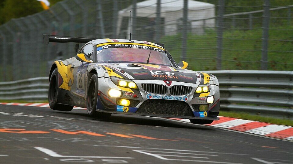 Marc VDS Racing erreichte mit dem BMW Z4 GT3 den zweiten Rang, Foto: Patrick Funk