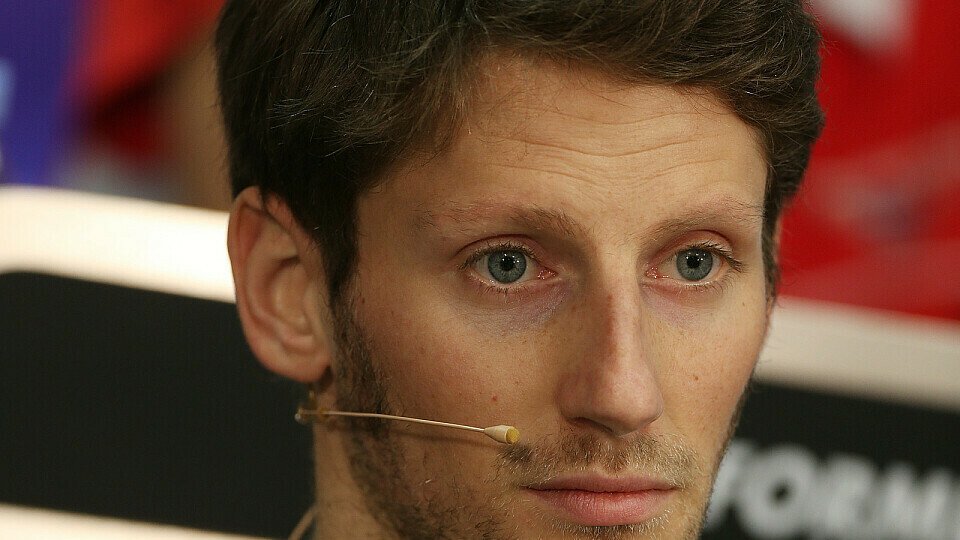 Der Blick geht ins Leere: Romain Grosjean muss bei Lotus eventuell um seine Zukunft fürchten, Foto: Sutton