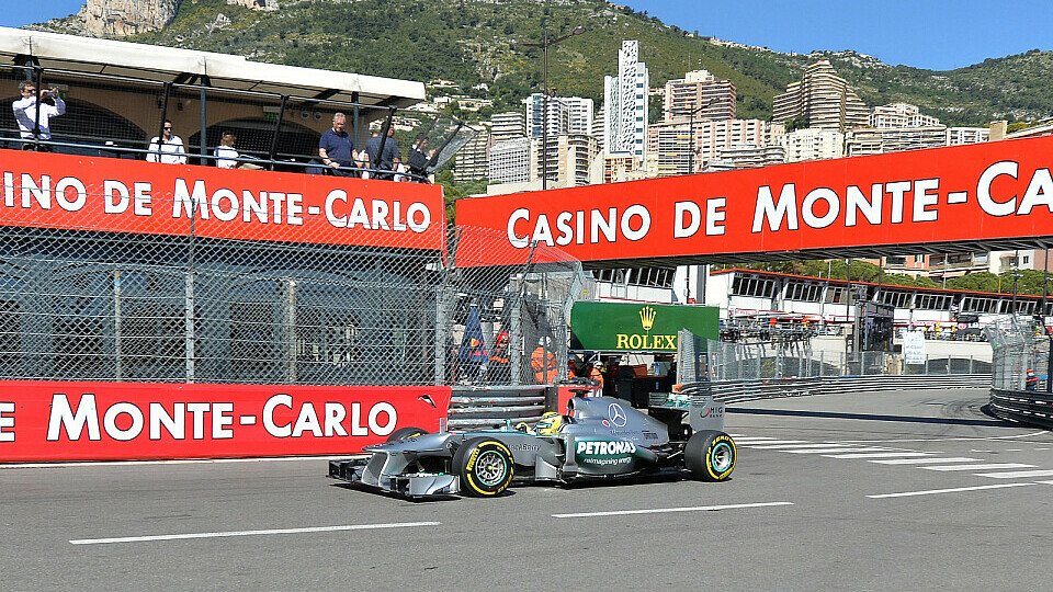 Nico Rosberg holte sich die Bestzeit in Monaco, Foto: Sutton