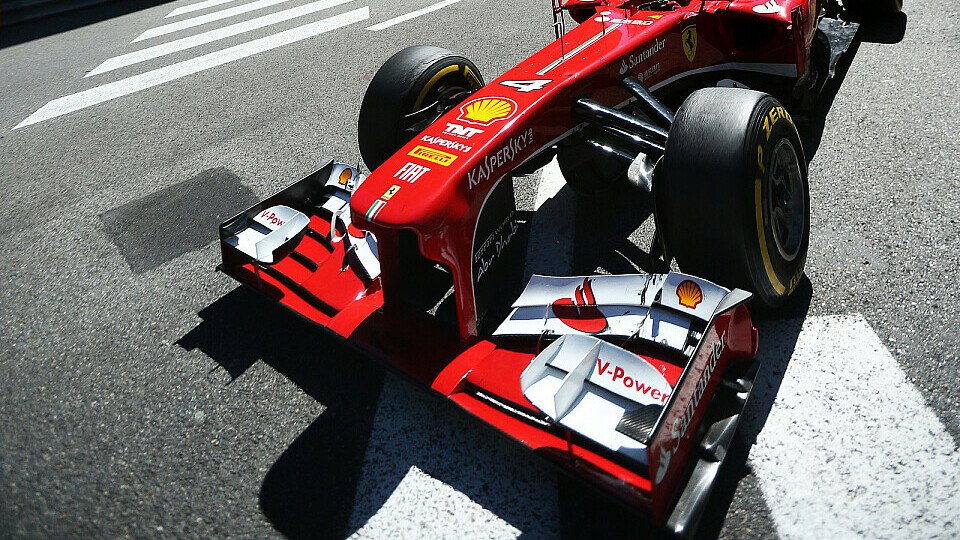 Sah schnell aus - war es aber nicht: Ferrari im Fürstentum, Foto: Sutton