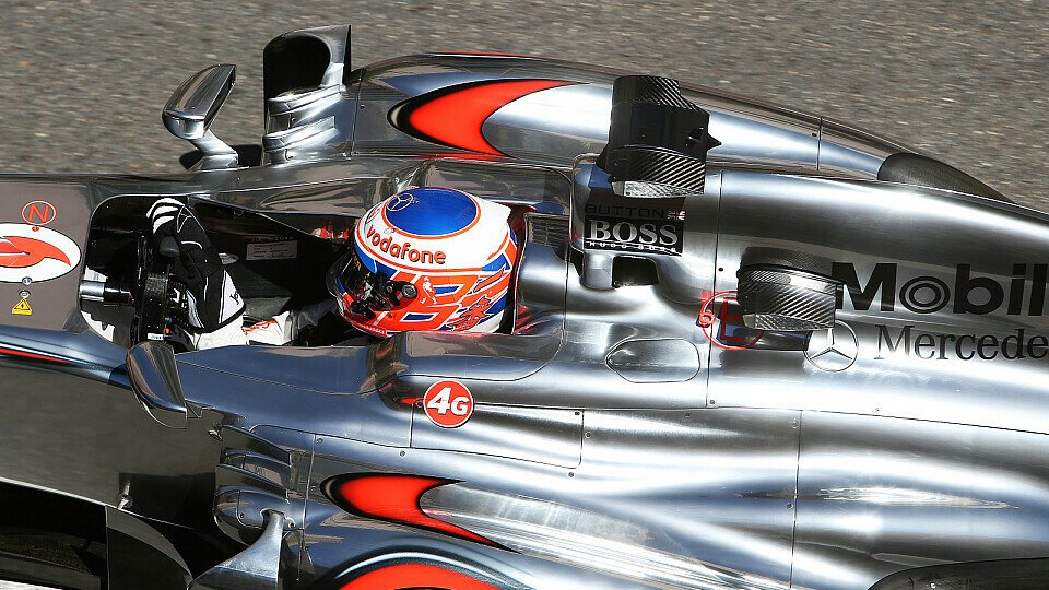 Jenson Button erreichte immerhin zweimal Rang acht, Foto: Sutton