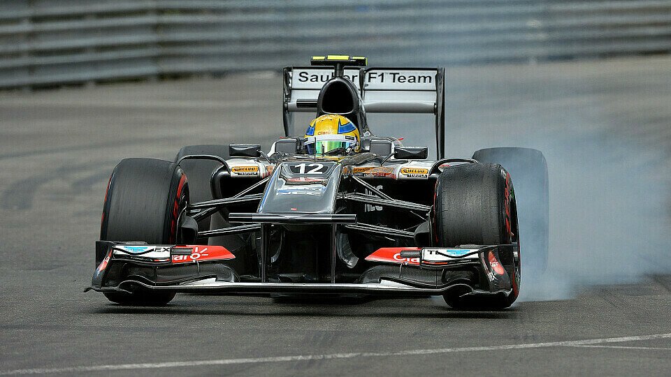 Esteban Gutierrez schied in Monaco schon im Q1 aus, Foto: Sutton