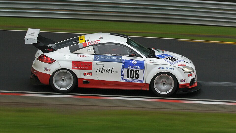 Brandl Motorsport brachte den Audi TT-RS auf Rang zwei ins Ziel, Foto: Brandl Motorsport
