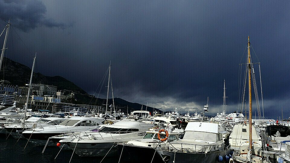 Über Monaco ziehen dunkle Wolken auf, Foto: Sutton