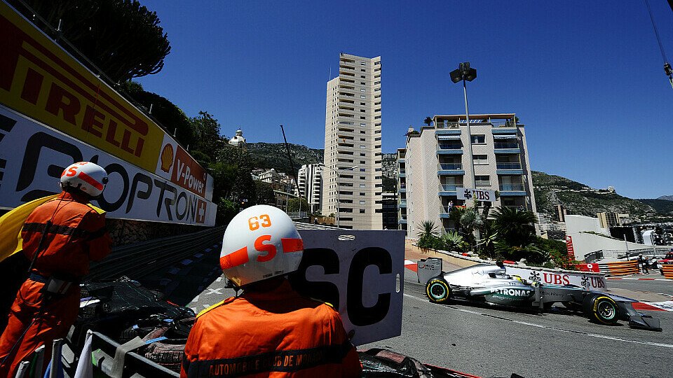 Nico Rosbergs Sieg in Monaco steht im Schatten der des Pirelli-Tests von Mercedes, Foto: Sutton