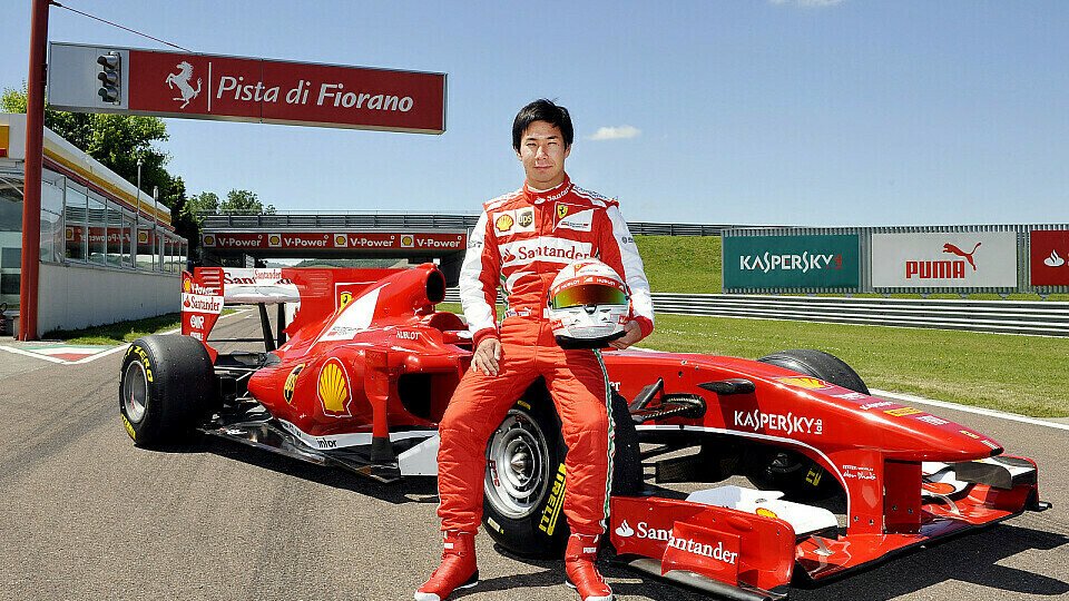 Wenn es nach Kamui Kobayshi geht, bleibt es nicht bei Testfahrten, Foto: Ferrari