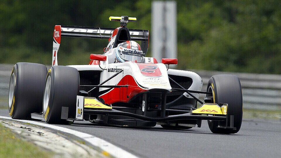 Facu Regalia markierte bei den Zweitagestests am Hungaroring die Bestzeit, Foto: GP3