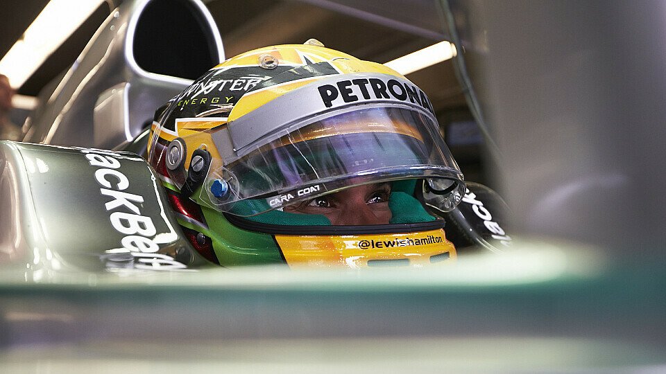 Silverstone vor Augen - die Reifen im Kopf: Lewis Hamilton möchte in der Heimat gut abschneiden, Foto: Mercedes AMG