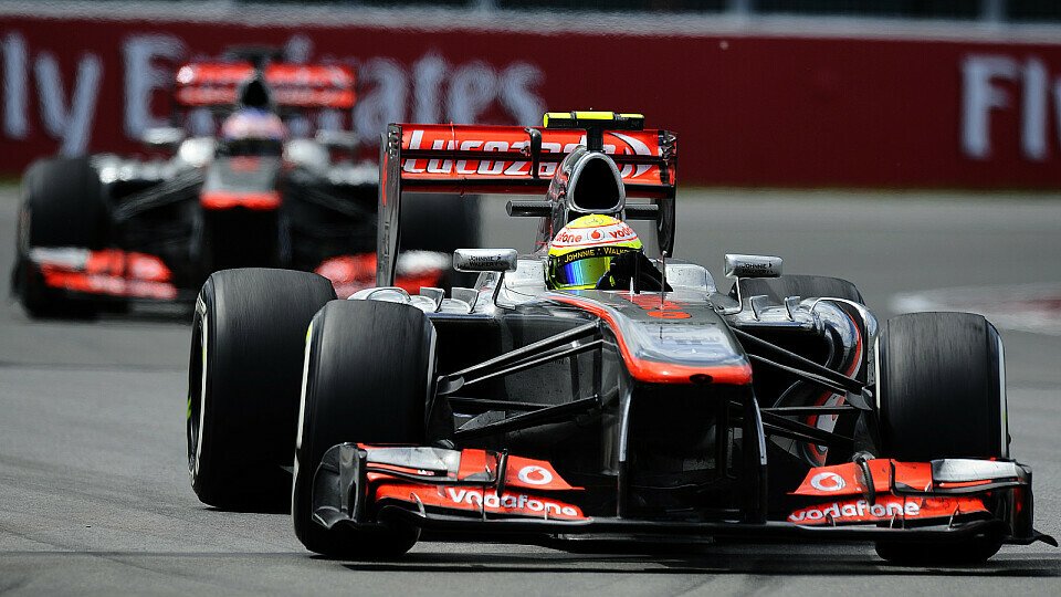 Sergio Perez sitzt zurzeit noch nicht in einem Siegerauto, Foto: Sutton
