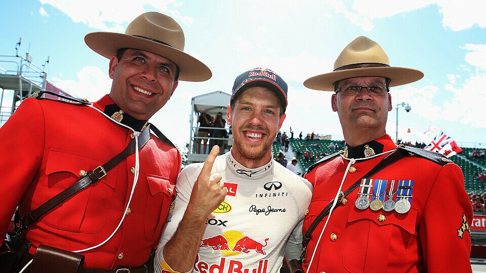 Sebastian Vettel freut sich auf Kanada, Foto: Red Bull