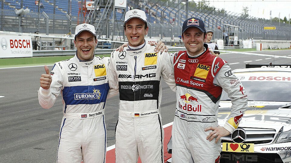 Mit Christian Vietoris und Gary Paffett schafften es zwei Mercedes-Fahrer in die erste Startreihe, Foto: DTM