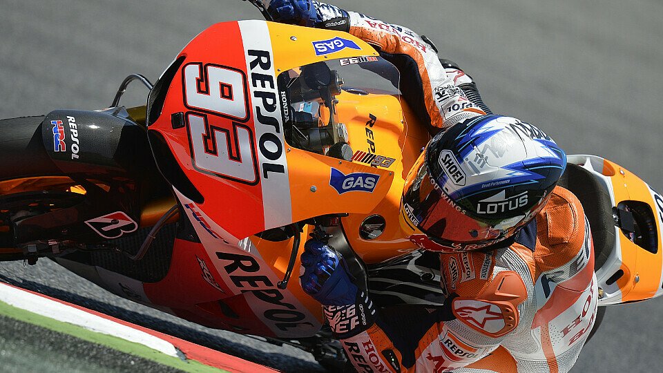 Auch wenn es nicht so scheint: Marquez' Fahrstil passt nicht ideal zum Circuit de Catalunya, Foto: Milagro