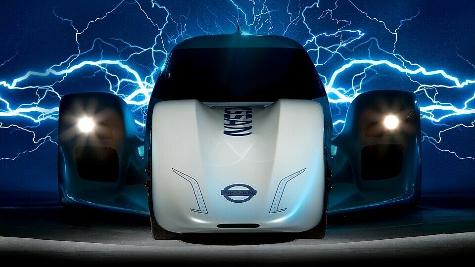 Optisch ist das Elektroauto an den DeltaWing angelehnt, Foto: Nissan