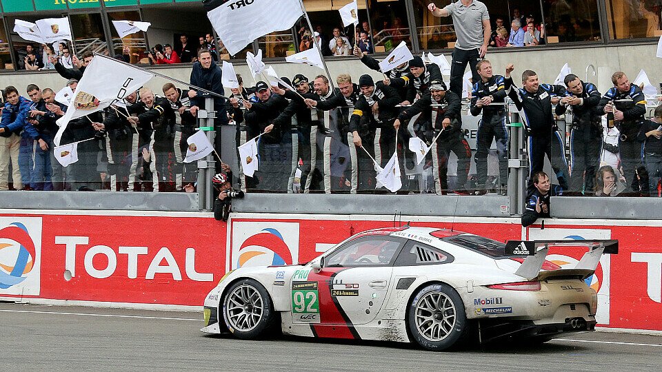 Porsche darf wieder einmal jubeln, Foto: Sutton