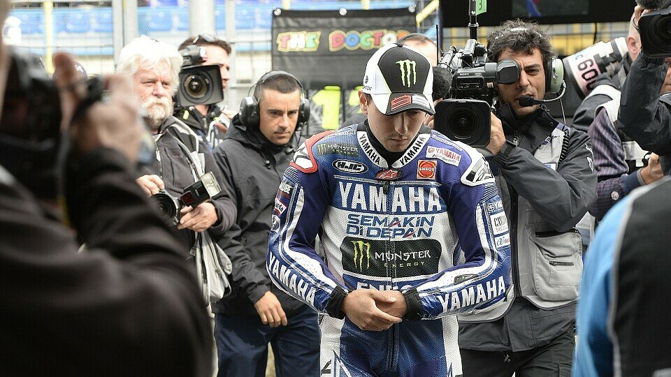 Jorge Lorenzo fuhr sein Rennen unter höllischen Schmerzen, Foto: Yamaha Factory Racing