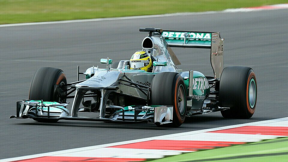 Rosberg gewinnt in Silverstone, Foto: Sutton