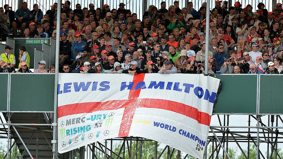 Wen sich die britischen Fans als Rennsieger wünschen würden, steht außer Frage, Foto: Sutton