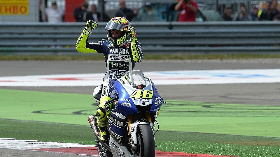 Valentino Rossi feierte in Assen seinen ersten Sieg seit Sepang 2010, Foto: Yamaha Factory Racing