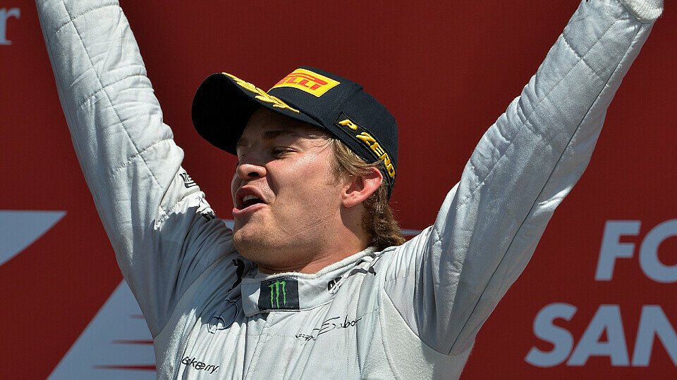 Nico Rosberg war der Mann des Tages, Foto: Sutton